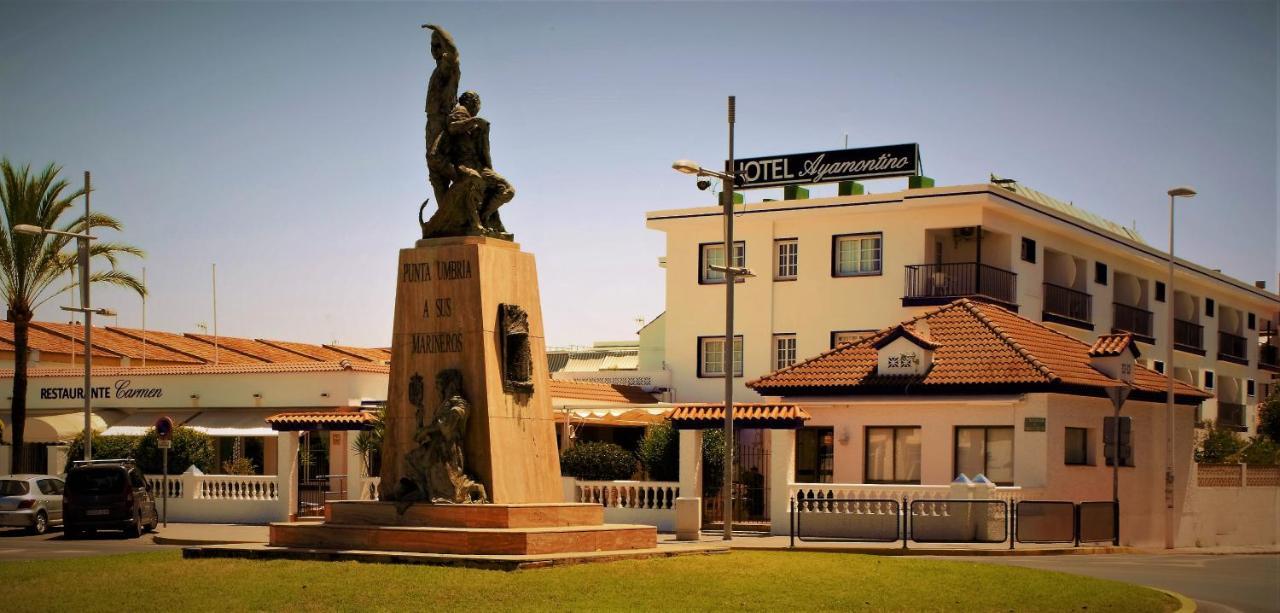 Hotel Ayamontino Punta Umbría Exteriör bild